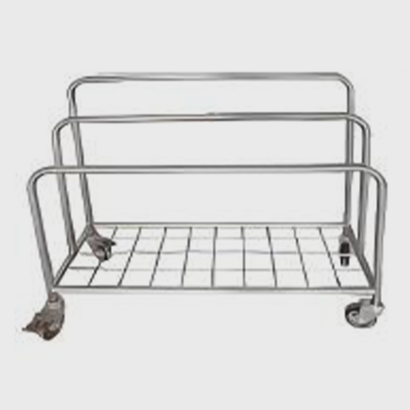 스테인레스 스틸 종이 디스펜서 트롤리